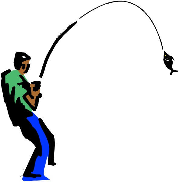 The image shows a pixelated character playing an instrument with their back to us against a dark background; there is no text present in this clip-art representation of someone performing music.