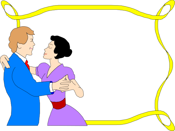 The image shows a man dancing with two women; there's also another couple on stage behind them.