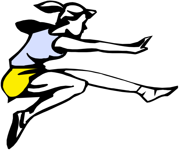 The black and white silhouette of a person playing tennis with an exaggeratedly large racket hitting a ball on top of it.