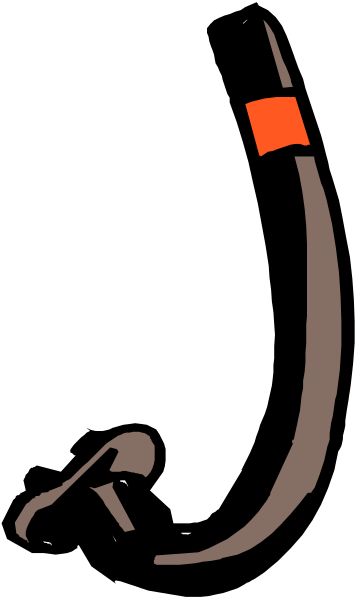 The image shows a black silhouette of an object with red highlights against a grey background; it appears to be stylized artwork rather than photographic realism.