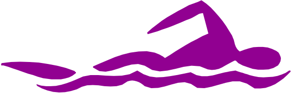 The image shows a purple abstract design that resembles waves with white outlines on a grey background.