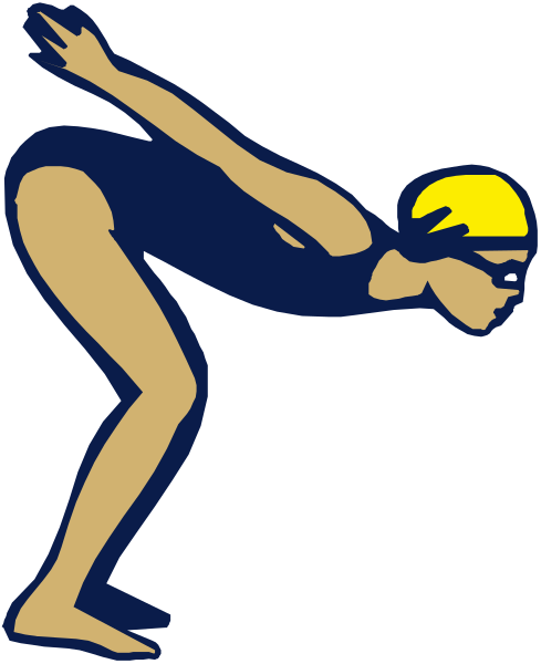 The image shows a cartoon of an athlete leaning forward with their hands on knees while looking downward; it is set against a plain background without any additional context provided in this description.