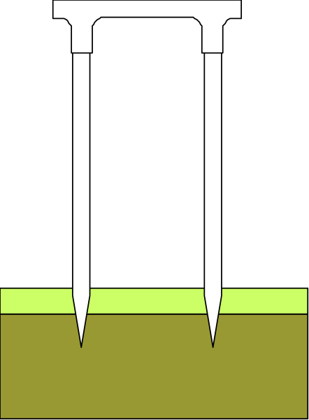 The image shows a black and white illustration of an ice cream cone with two scoops on top against a yellow background that resembles a wall or surface.