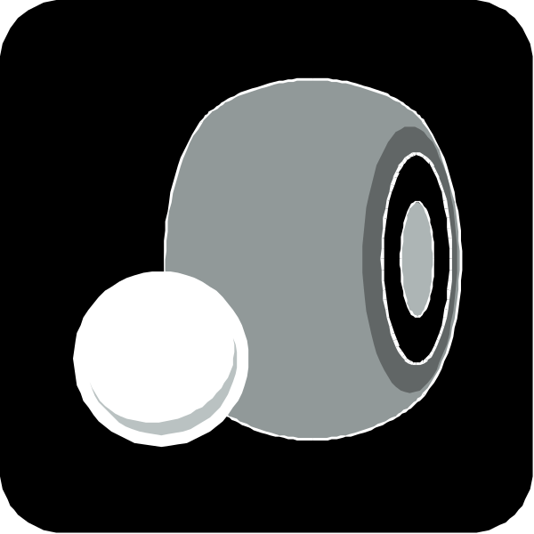 The image shows a black wheel with white spokes on it against a dark background.