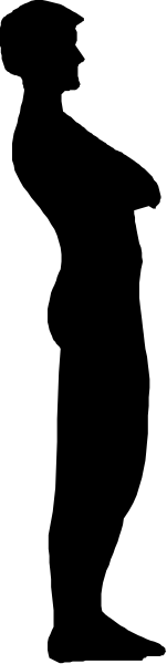 The image shows a black and white photo of two parallel lines with no other discernible content to provide details about.