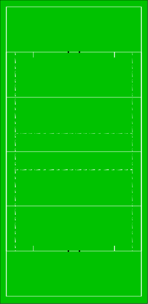 The image shows a green checkered pattern with white lines forming an abstract design on what appears to be a gray background.
