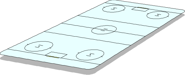 The image shows a black and white illustration of two puzzle pieces with numbers on them placed next to each other against a gray background.