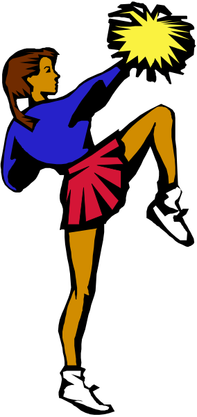 The black and white illustration shows a cartoon girl with ponytails holding her skateboard upright while standing on it in front of an animated explosion effect behind her back.