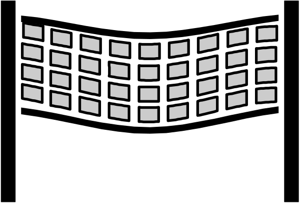 The black and white photo shows a pattern of rectangles with lines connecting them to form an abstract design on what appears to be a dark background.