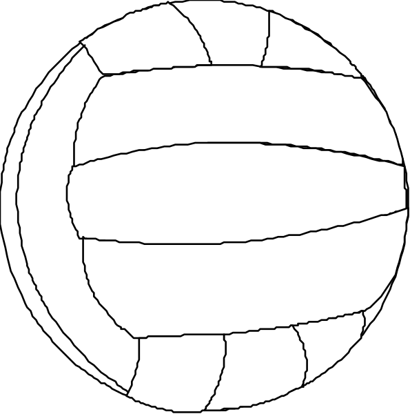 The images show a volleyball with two different perspectives: from above (top) and sideways (bottom).