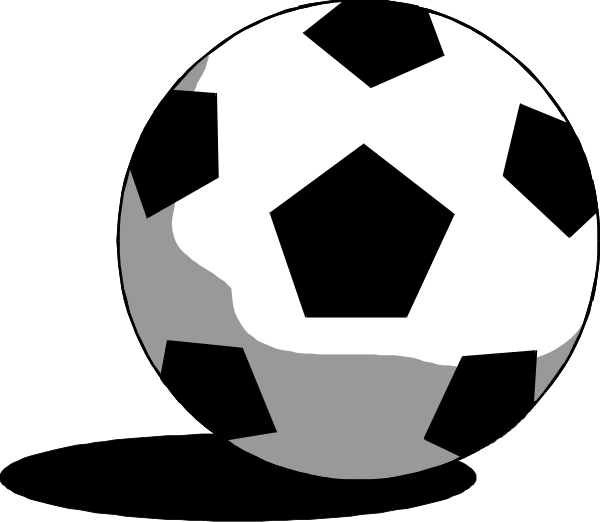 The black and white silhouette of a soccer ball with shattered pieces around it on top of what appears to be an image of Earth in space.