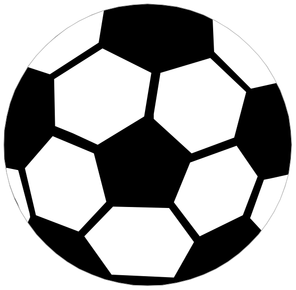 The image shows two soccer balls with a black background; there's no text present.