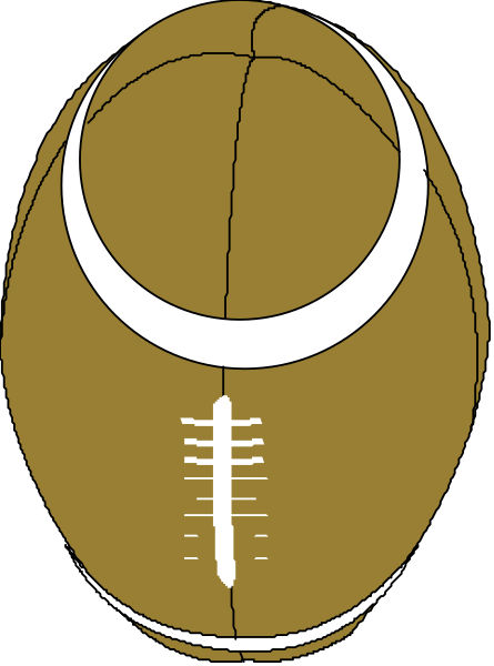 The image shows a football with an eye on it placed against a white background.