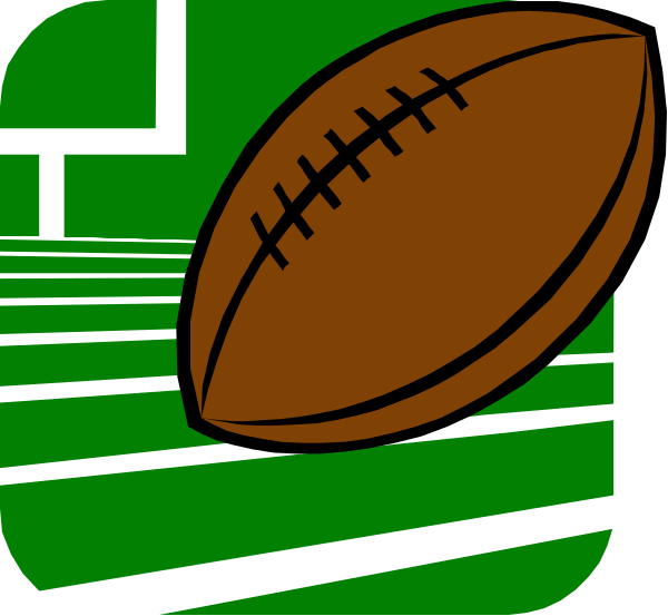 The image shows a football on top of a grid that resembles a field with lines marking squares, suggesting it could be related to American Football statistics or game analysis.