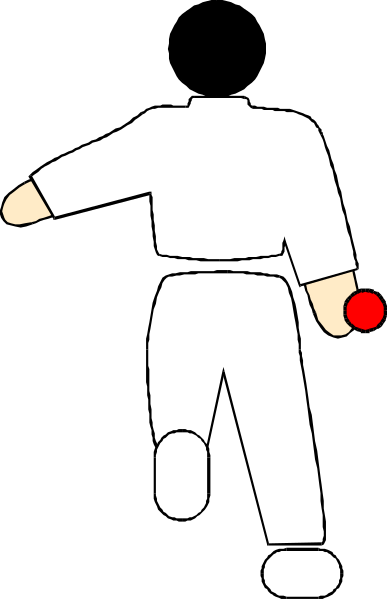 The image shows a black and white line drawing of an animated character dressed as a boxer walking to his left with fists up in front of him against a dark background.