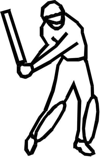 The black and white illustration depicts a baseball player holding a bat over his shoulder while standing on home plate with an intense look of concentration as he prepares to swing at an incoming pitch during a game, set against a dark background that contrasts sharply with him due to its lighter tones.