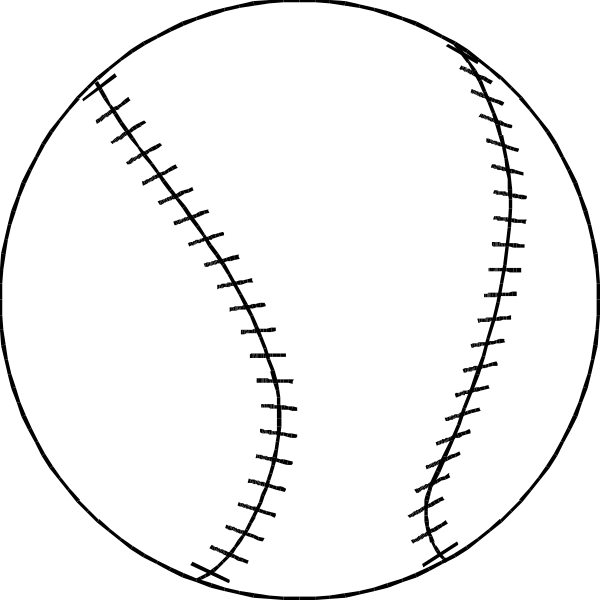 The image shows three baseballs with stitches on them arranged to form a circle against a black background.