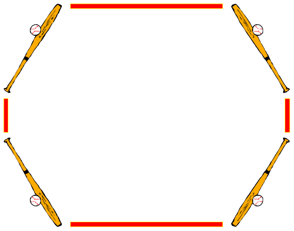 The image shows a blackboard with white chalk writing on it that appears to be an abstract design resembling a house or building structure in red outline against yellow backgrounds within each section of the drawing.