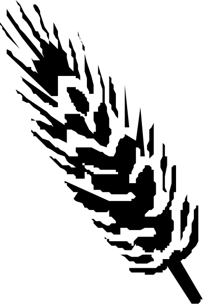 The image shows a black screen with two vertical stripes of different shades on either side; there is no discernible content within these areas to provide further details about what might be depicted in each section.