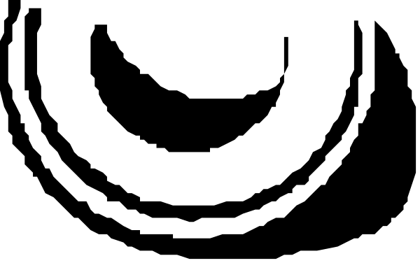 The image shows a black rectangle with white text inside it that reads "108".