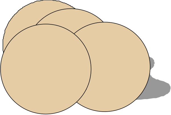 The image shows a collection of donuts with various toppings displayed on them against a plain background.