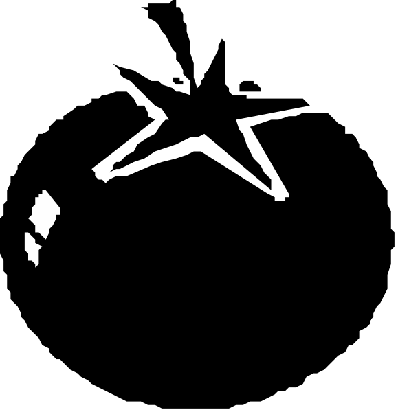 The image shows a black background with two white shapes that resemble eyes on either side of what appears to be an object in between them; it's difficult to discern any specific details about these objects due to their simplicity and lack of context within this small clip-art style picture.