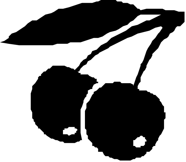 The image shows a black screen with three white dots arranged vertically at varying heights from top to bottom of the frame.