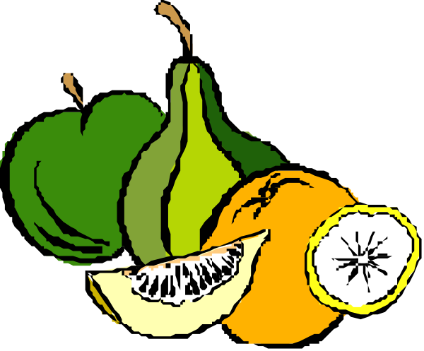 The image shows a collection of fruits including lemons, limes, an orange slice with seeds visible on top, and possibly other citrus fruit slices in various positions against a dark background.