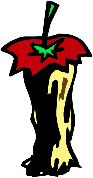 The image shows a black background with two characters: on top left corner there is an animated character resembling Batman in red cape holding up his cowl to reveal part of his face; below him, occupying most of the frame from bottom right to center-left and extending into upper half, appears another cartoonish figure that looks like a skeleton with glowing eyes.