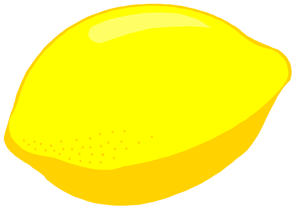 The image shows a slice of lemon with seeds on top against a black background.