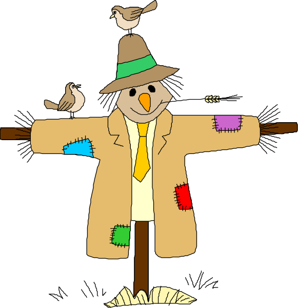 The image shows a cartoon of an anthropomorphic figure dressed as Sherlock Holmes standing upright with arms outstretched in front of it; above this central character is another smaller version wearing a detective hat perched on top, and below them both there's a bird sitting atop the trench coat.