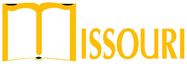 The logo of Missouri State University with a book symbolizing education.