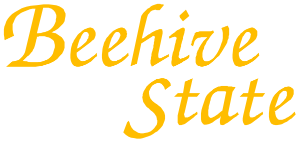 The text "BEEHIVE STATE" on a plain background with no other discernible elements present.