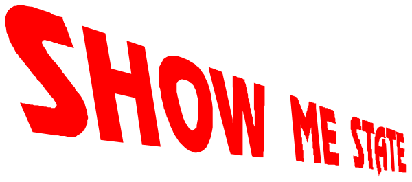 The image shows a red banner with white text that reads "SHOW ME STATE."