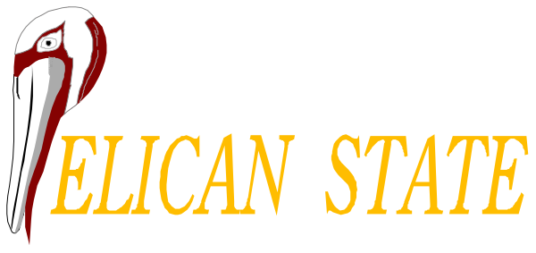 The image shows a logo with text that reads "ELCAN STATE" at the top of an emblem featuring two wings on either side of what appears to be a shield-like design in the center.