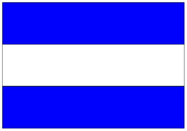 The image shows a blue cylindrical object with white stripes on its sides against a grey background.