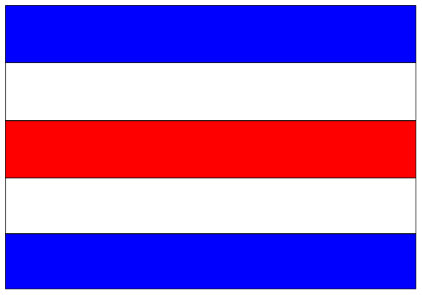The image shows a rectangular battery with red stripes on its side against a gray background; it has an American flag design at one end.