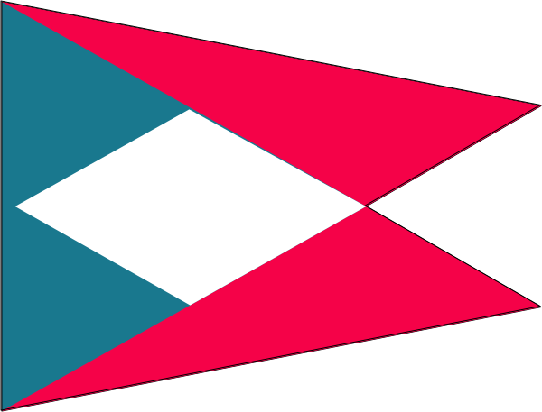 The image shows a graphic representation of two flags with their respective national symbols: on the left is an American flag featuring stars and stripes; to its right is what appears to be a Cuban flag with red, white, blue, yellow, black, green, and pink colors arranged in vertical bands.
