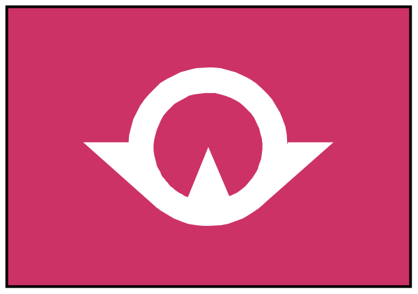 The image shows a pink rectangle with white text inside it on top of another red rectangular background that has an airplane symbol in its center.