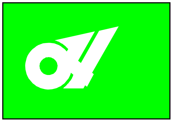 The image shows a green battery with an "A" on it next to some text that reads 64%. There is also a small white arrow pointing upwards from the top right corner of the battery towards the number, indicating its charge level. This suggests that this could be part of a user interface or informational graphic related to energy levels in video games or other digital applications where batteries are used as visual indicators for progression or status within an application.