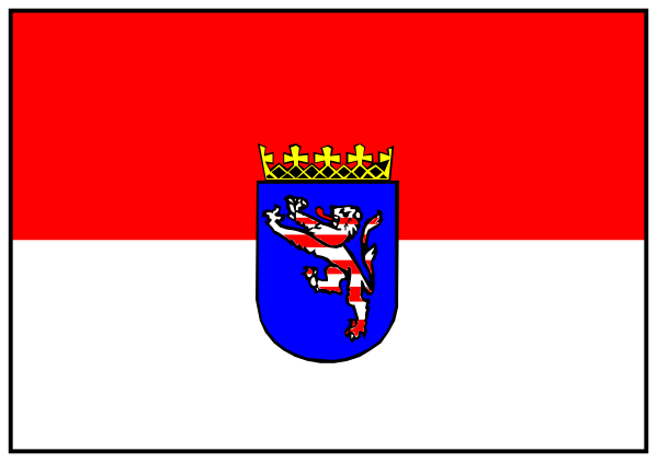 The flag of Romania with a coat of arms on it displayed against a red background inside an emblematic border that resembles a shield shape.
