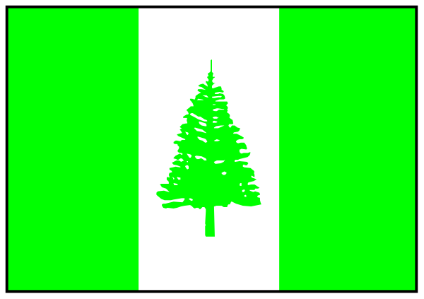 The flag of Canada with a green pine tree on it displayed inside an open laptop computer screen.