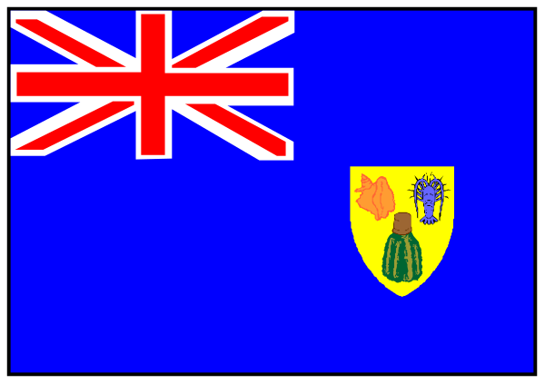 The flag of New Zealand on a blue background with two other flags to its right side.