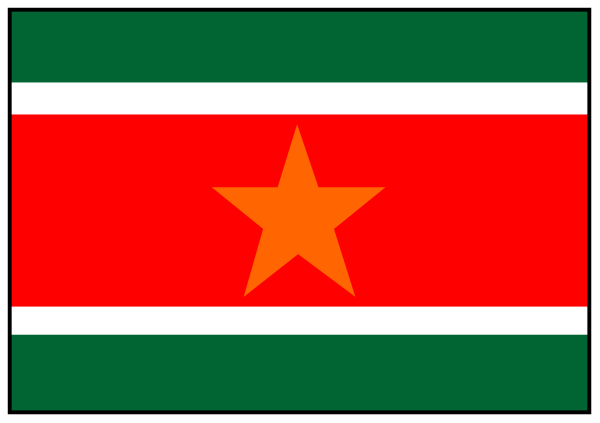 The image shows a pixelated representation of an electrical battery with a flag design on it; there is no text present within this small clip-art picture.
