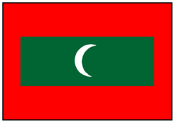 The image shows a red battery with two black lines on it against an orange background; there is also a small white crescent moon symbol in one corner of the rectangle that resembles Bangladesh's flag, indicating national identity.