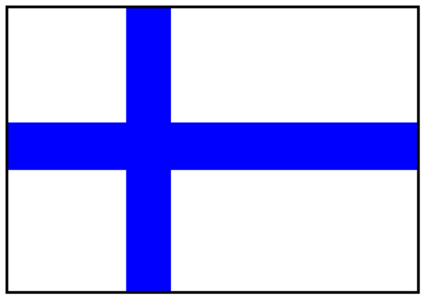 The image shows a simple graphic of two rectangles with blue lines inside them against a white background on what appears to be an abstract design resembling a flagpole structure.