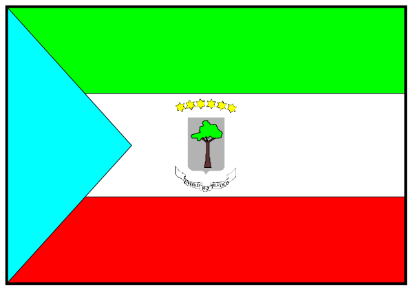 The flag of a country with its national anthem playing on it.