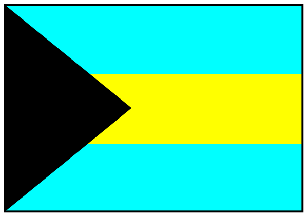 The image shows a stylized depiction of an arrow pointing to its right with two lines on either side: blue above it and yellow below it; there is no text present in this clip-art image, which focuses solely on these elements without any additional context or objects within it.