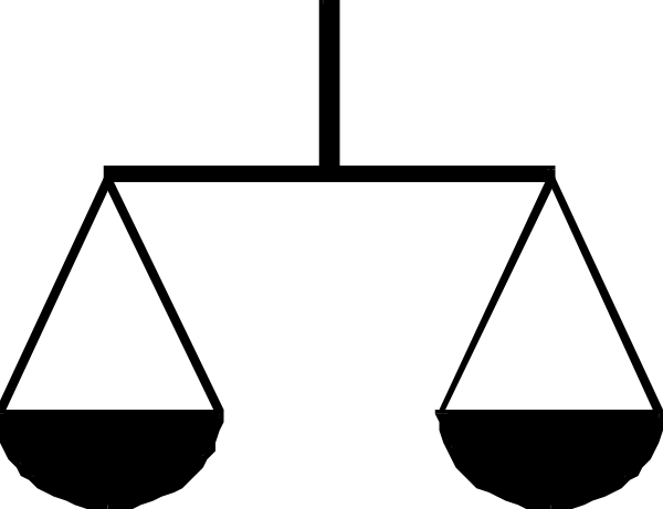The image shows a black line with two white rectangles on either side of it against a gray background.