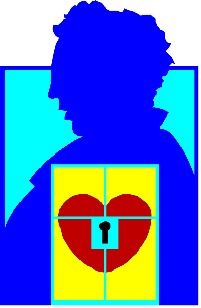 The image shows a stylized graphic of an iconic detective silhouette holding what appears to be a heart with a key inside it in front of him against a blue background; there is also text that reads "THE DETECTIVE" at top and another line below, but the lower part is cut off.